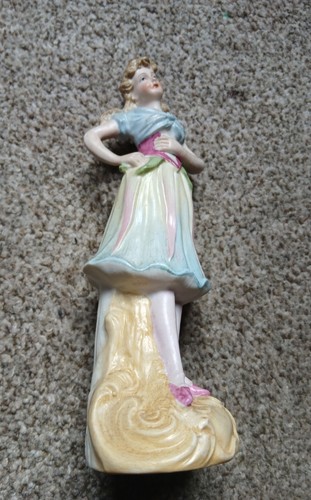 Antique painted bisque - antique,