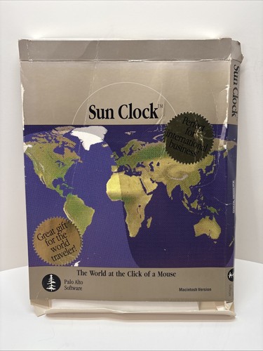 Sun clock macintosh - 4.0, –