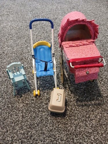Pram pushchair highchair and - highchair,