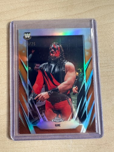 Kane topps chrome - kane, wwe