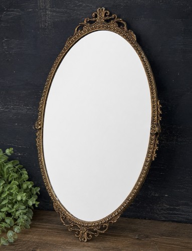 Vintage ornate oval wall - vintage,