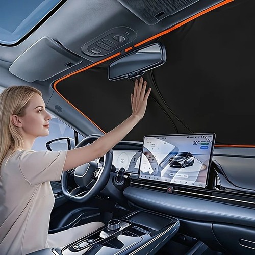 Car windshield sunshade - car,