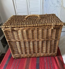 Vintage Large Wicker Storage