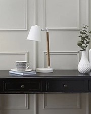 Adelsbury  White Metal Table