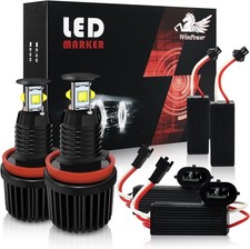 WinPower H8 40W LED Car Angel Eyes Halogen Conversion Kit No error CanBus Headli