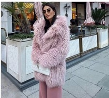 ZARA WOMAN NWT $189 FAUX FUR