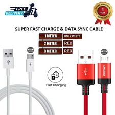 1M 2M 3M Fast Micro USB Mains