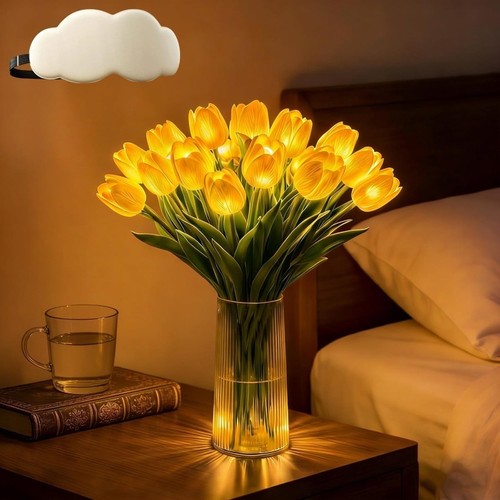 15pcs led tulip - 15pcs, light