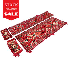 Arabic Majlis Sofa Set Covers, Handmade Moroccan Cushion Cover Set - Unstuffed