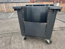 1100 litres drop front commercial wheelie bins 