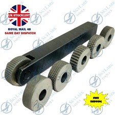 Single Wheel Lathe Knurling