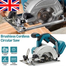 Cordless Brushless Electric Circular Saw Wood Cutter Tool For Makita 18V Battery