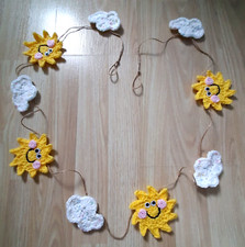 Handmade crochet sunshine - crochet,