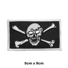 Jolly rodger pirate badge - jolly,