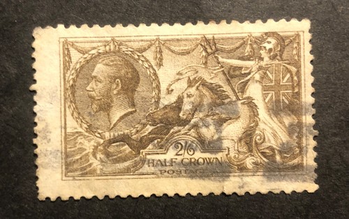 Kgv deep sepia brown - gb, 2s