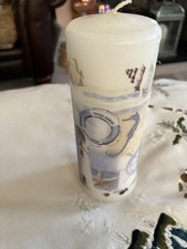 Lighthouse Tall Pillar Candle Unused