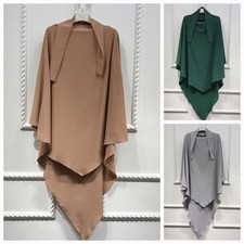 One Layer Khimar + Abayaa set
