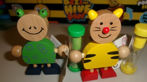 Wooden toothbrush holder - wooden,