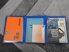 BMW Original E10 (1602) (1802) (2002) Owners Manual / Service Book and Wallet.