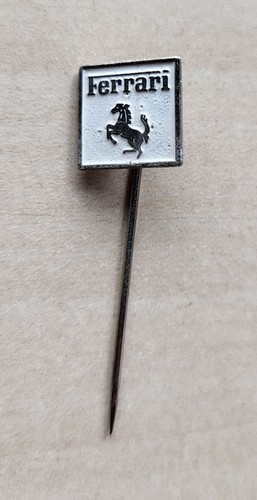 Vintage ferrari horse logo pin - vintage,