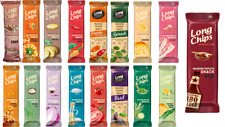 LONG CHIPS Latvian Mashed Potato Chips Snack European Multiple Taste, Large Pack