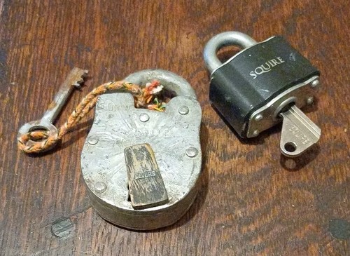 Vintage padlocks squire - vintage,