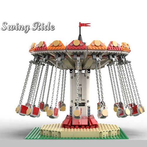 1046 pcs moc swing - pcs, ride