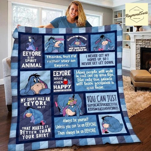 Eeyore quilt winnie the pooh - winnie,