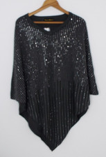 Frank Usher Poncho Top Grey