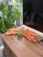 Ty Beanie Babies Glow The Glowworm  Soft Toy With Tag In