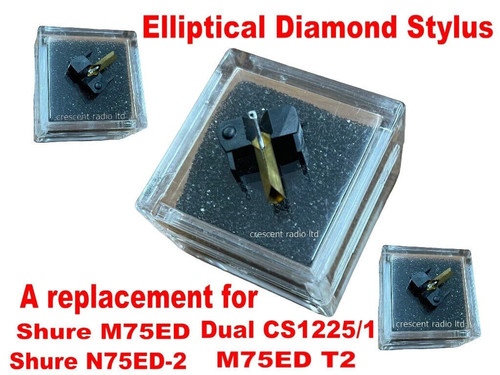 Diamond stylus suitable - diamond, a