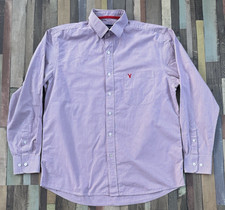 Viyella Shirt Men's Large Red