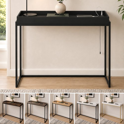 Tray top console table with - tray,