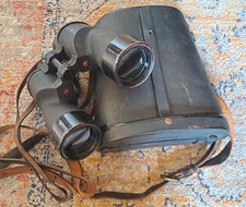 Genuine REL Canada Binoculars Post WW2 1954 Dated Army Military & Case