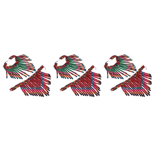 Colorful tassel necklace for - tassel,