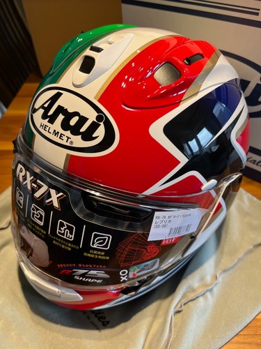 Arai full face helmet 7x - helmet, rx-7x