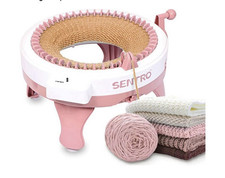 FYGAIN Sentro Knitting Machine, 48 Needles Knitting Loom Machine with Row Count