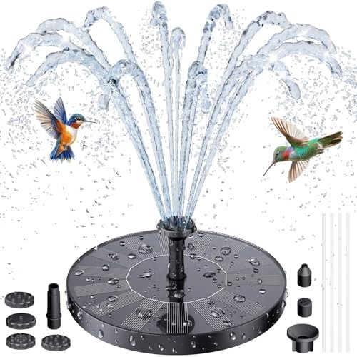 Solar power fountain - power,