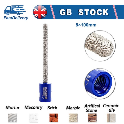 ø8x100mm diamond finger bit - diamond,