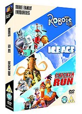 FAMILY TRIPLE: ROBOTS/ICE AGE/
