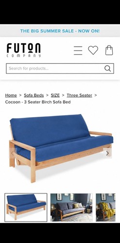 The futon company deep - company:, blue