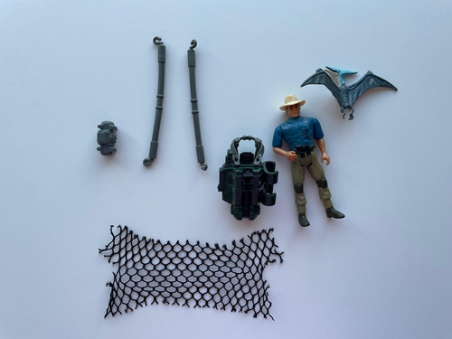 Kenner jurassic park alan - park,