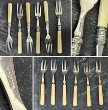 2 Sets of 6 Antique / Vintage