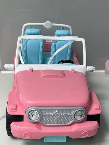 Barbie pink jeep off - barbie,
