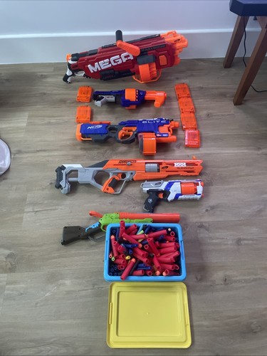 Nerf bundle with lots - nerf,