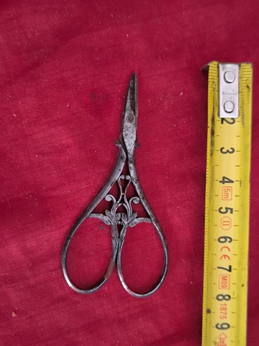 Pair steel scissors embroider - pair,