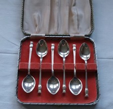 Set Of 6 Thistle Silver-plated