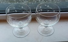 Set Of 2 Vintage Crystal &