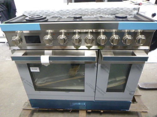 Smeg range cooker - cooker, st/steel