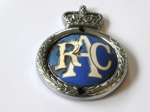 Vintage rac badge very heavy - rac,